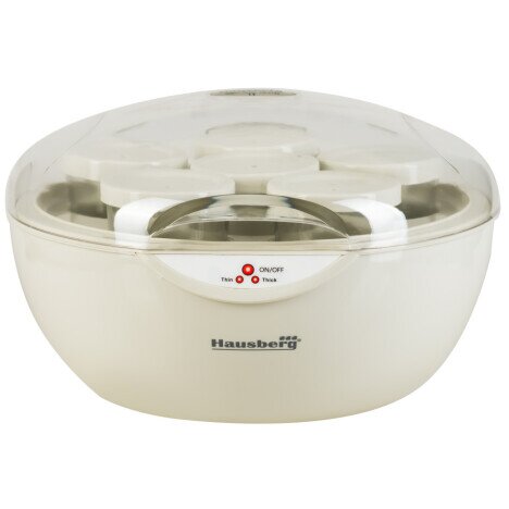 Aparat de Preparat Iaurt Hausberg HB-2193, 35 W, 5 cup x 150 ml , Termostat